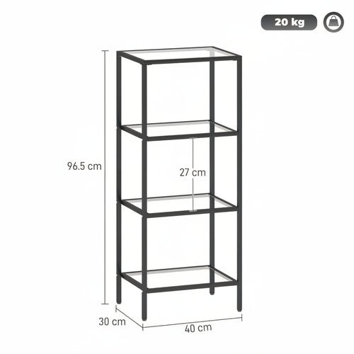 4-Tier Shelving Unit