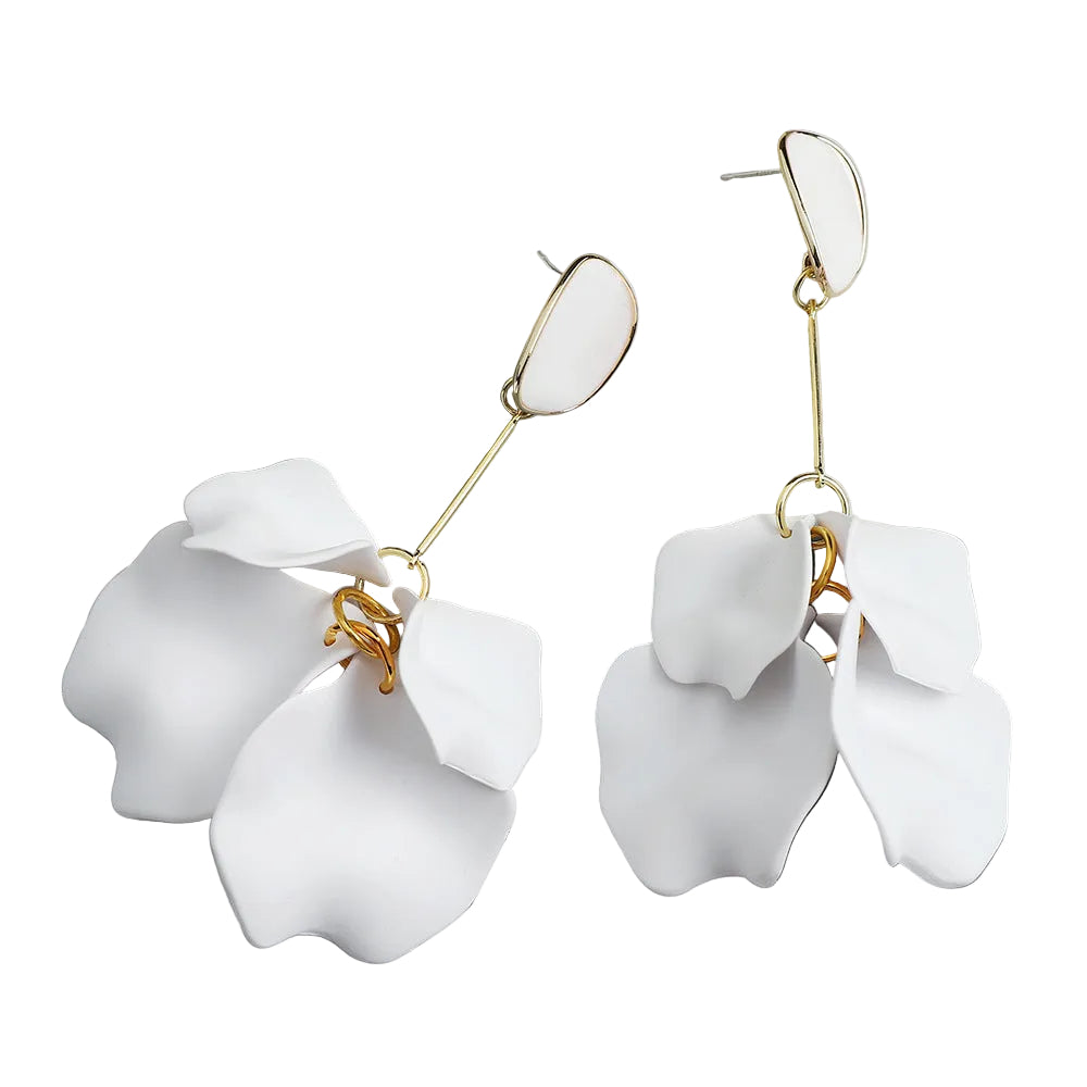 Flower Drop Earring