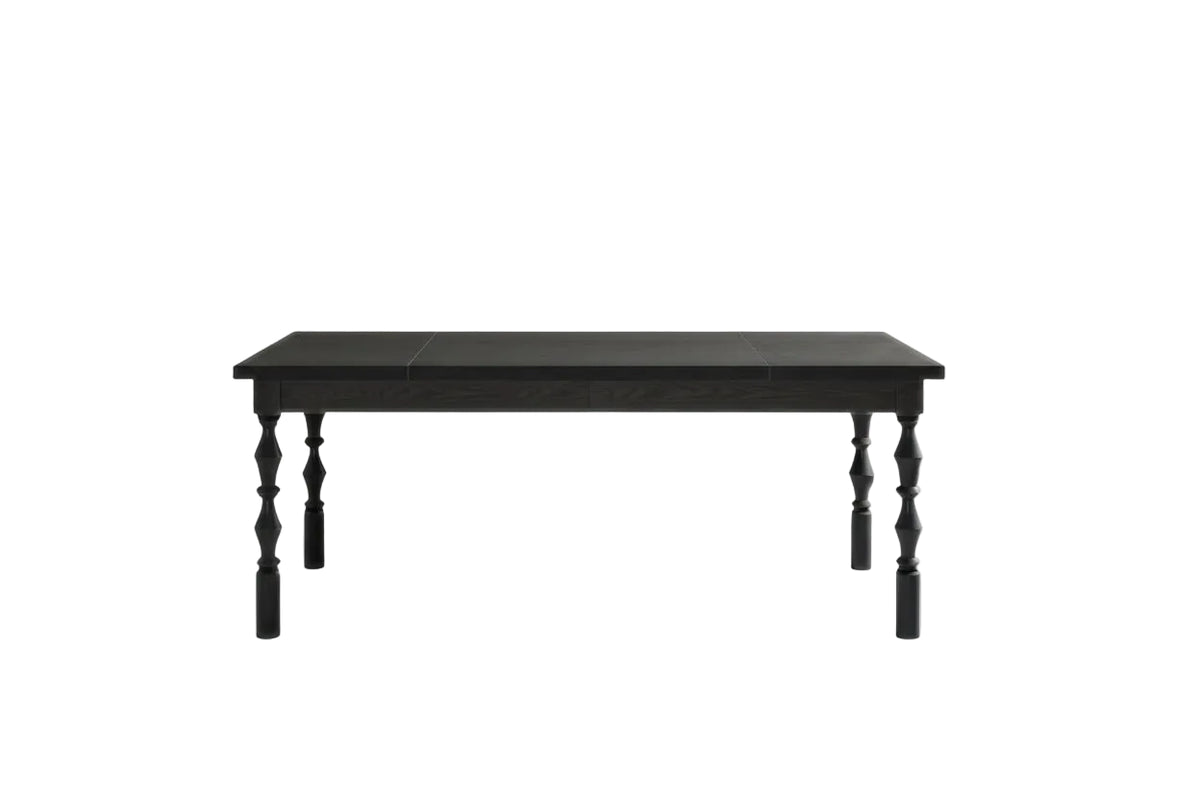 Wood Black Dining Table