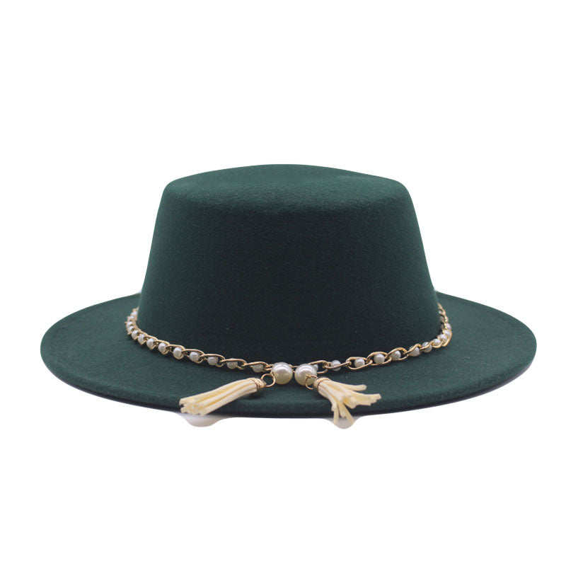 Flat Brim Hat
