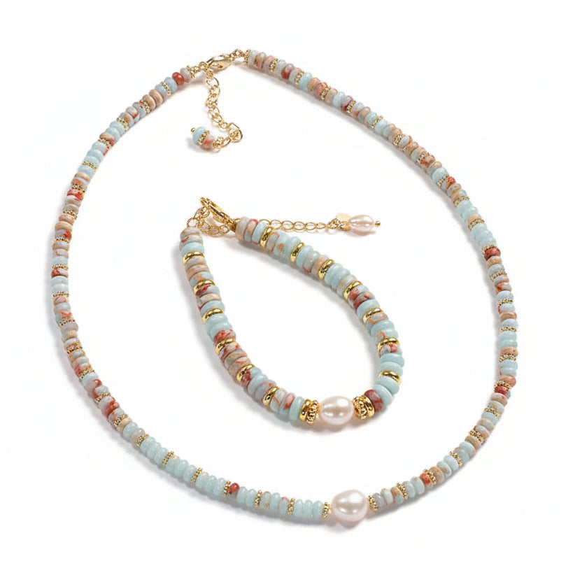 Shoushan Stone Bracket and Chocker