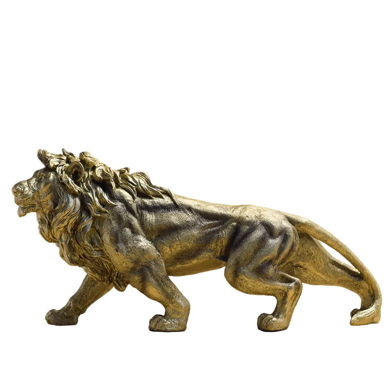 Lion Resin Craft Ornament TV