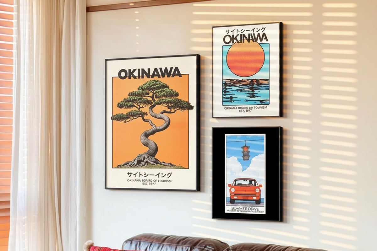 Japanese-style Vintage Wall Art