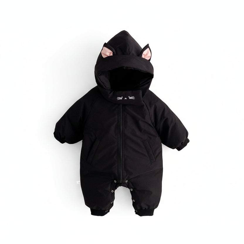 Baby Jumpsuit Baby Thick Winter Clothes