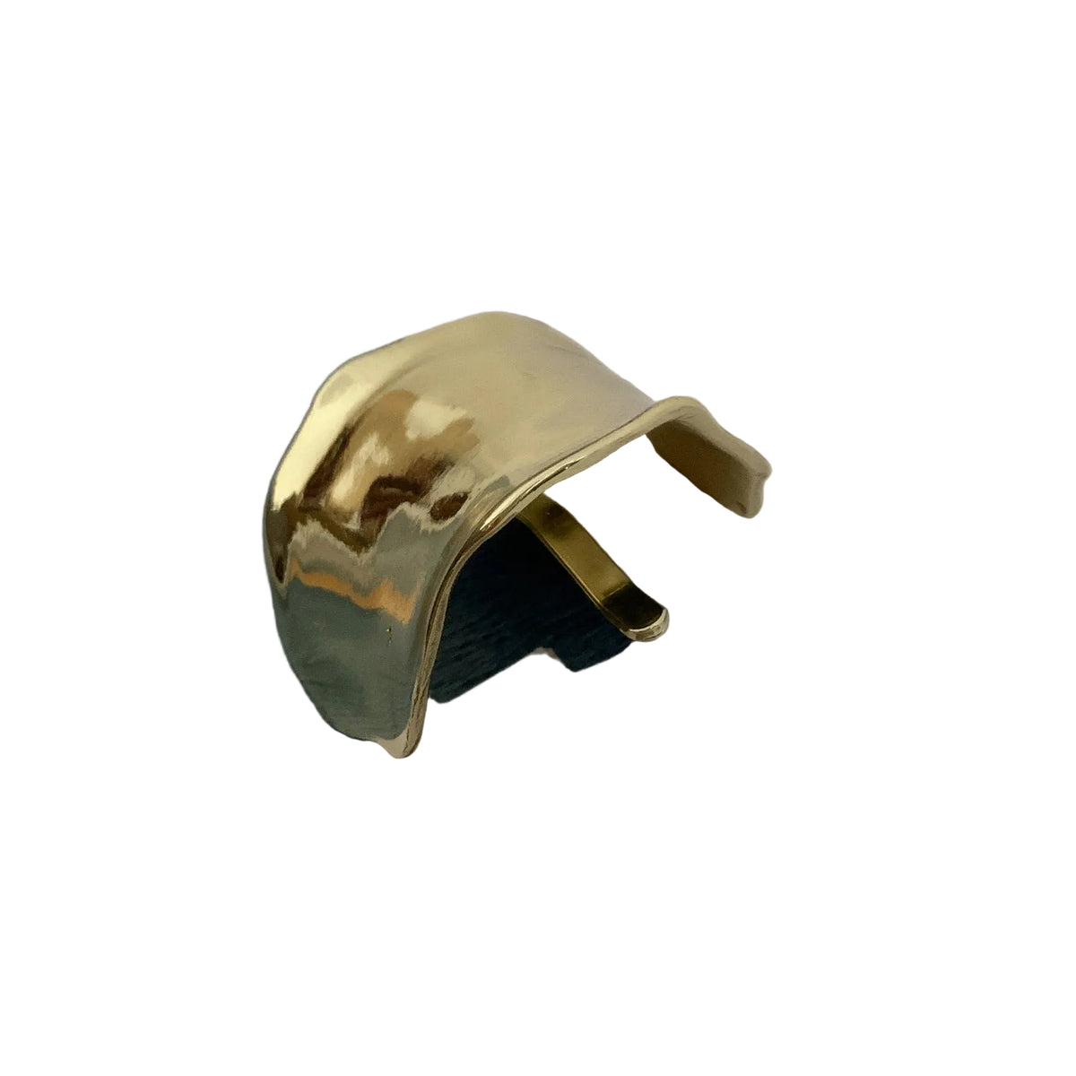 Glossy Metal Ponytail Clip