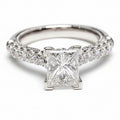 Diamond Zircon Ring