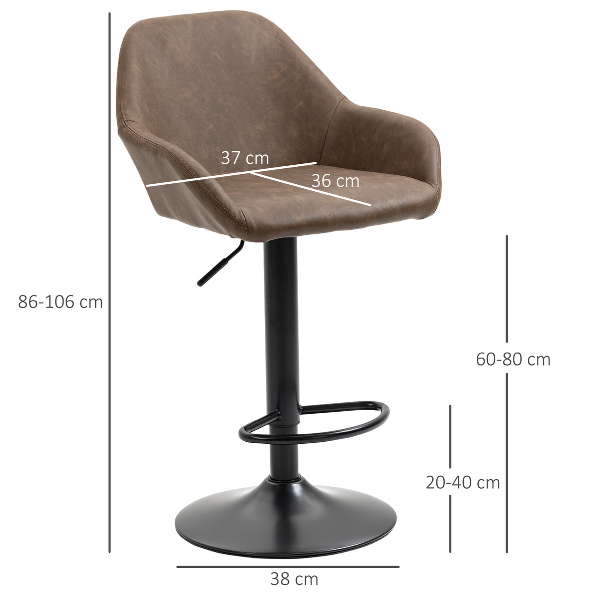 Set Of 2 Bar Stools