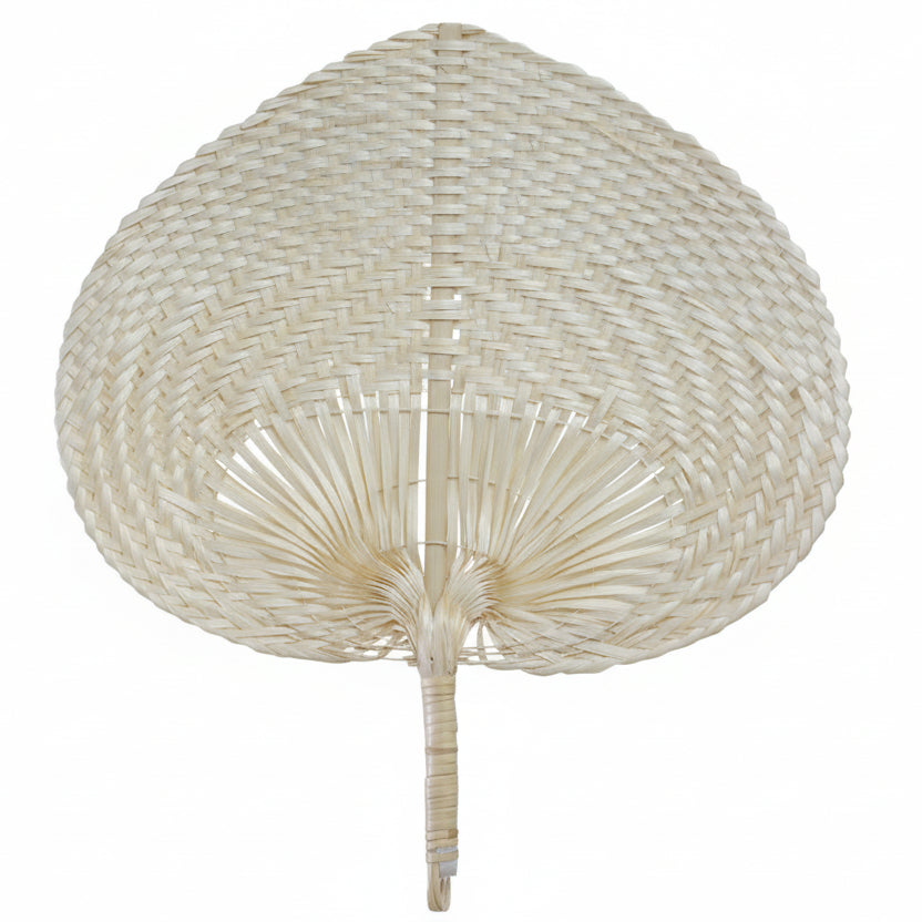 Woven Bamboo Fan